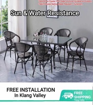 Q 10 Outdoor Furniture / Water Resistant Outdoor Set / Sunproof and Water Resistant Outdoor Set / Ga