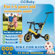 Bike for kids boy Stroller bike for kids girl 3in1 Bicycle Push Bike for Toddler kid for 1-5 years