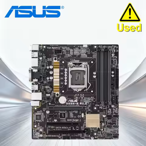 ASUS B85M-E R2.0 DESKTOP COMPUTER MOTHERBOARD,1150 SOCKET,DDR3,M-ATX,B85,HDMI,DP,VGA,DVI