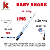 Baby Shark lure Fishing Rod, Baby Shark Rod Combo And Ultra Lightweight Strong 5 Colors
