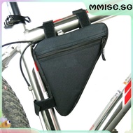 [mmise.sg] Triangle Cycling Bicycle Bags Front Tube Frame Bag Mountain Road Bike Triangle Pouch MTB Bike Riding Equipment
