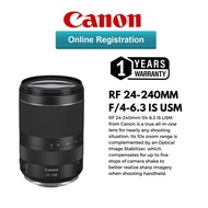 (CANON MALAYSIA SET)Canon RF 24-240mm F/4-6.3 IS USM Lens Original RF Lens RF 24-240mm 24-240mm 24-2