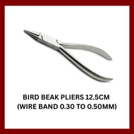 BIRD BEAK PLIERS 12.5CM (WIRE BAND 0.30 TO 0.50MM)