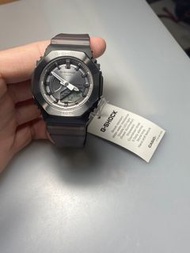 CASIO卡西歐 G-SHOCK 超人氣的八角(灰黑x金屬)農家橡樹 (女) GM-S2100MF-1A