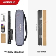 YONGNUO ไฟวิดีโอ LED RGB YN360IV 24W 2000K-10000K แท่งกล้องส่องทางไกลยามกลางคืน LED หลอดกล้องส่องทาง