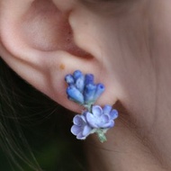 Summer Earrings Lavender Flower Stud Earrings