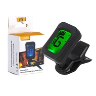 Guitar Tuner Clip-On Tuner Digital Electronic Tuner Acoustic with Full Color Display for Guitar, Bass, Violin, Ukulele.