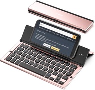 MD Folding Bluetooth Keyboard Portable Travel Foldable Keyboard for iPhone Xs max/x/14/13 /12/11 Plu