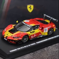 [Ready Stock Sale] Looksmart 1: 64 Ferrari 296 GT3 2024 Alloy Car Model Shipping 88