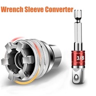 Universal Electric Wrench Socket Converter Suitable for Standard 3/8-3/4 "10 to 19mm Super Socket Mo