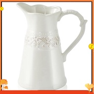 Pitcher Vase Farmhouse Vase Pitcher Vases for Flowers Flower Vase Pitcher White Pitcher Vases for Fl