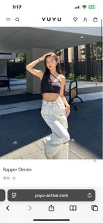YUYU ACTIVE RAPPER DENIM