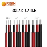 Risin 5Meter Solar Connector with 4mm2 6mm2 PV Cable Connection for Solar DC System
