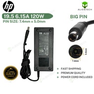 120W HP Charger 19.5V 6.15A 7.4mm x 5.0mm for HP Pavilion dv6-7014 For nc6300 Series HP nc8430