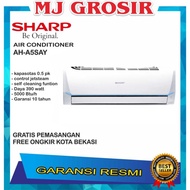 Ac Sharp Ah-A 05 Say 0.5 Pk + Pasang 1/2 Pk R32 Thailand Eco Jetstream