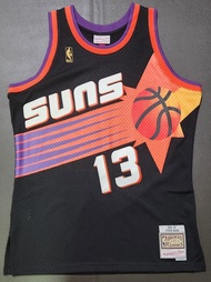 Mitchell and Ness - NBA - Swingman Jersey - Steve Nash - Phoenix Suns - 1996-97 Black (舊版繡字)