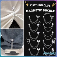 AF Fashion Protable Magnetic Shirt Clips Adjustable Trouser Magnetic Clothing Clips Accessories 1Pc