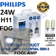 PHILIPS ULTINON ESSENTIAL G2 H11 H16 Foglamp LED Lamp White Bulb