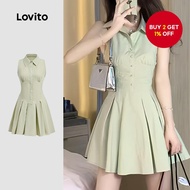 B131-MAY25-A-4-Collar sleeveless workwear dress-DRB131P1D178  B131-MAY25-A-4-Kolar tanpa lengan over