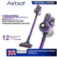 ✍Airbot iRoom 2.0 19000Pa Cyclone Cordless Portable Vacuum Cleaner Handheld Handstick - Purple♬