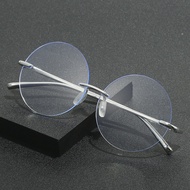 HS2159-9 1pc PC Rimless Squared Frame Blue Light Blocking Good Quality Fashion Unisex Glass Frame