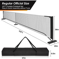 Pickleball Net Outdoor Portable Pickleball Racket Net Frame Tennis 6.7m 22FT Pickleball Net