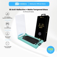 Hoda 3D Full Anti-Reflection with Matte Full Coverage Glass Screen Protector for iPhone 18 Series wi