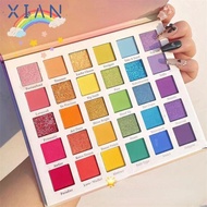 XIANEE Glitter Eyeshadow, Waterproof Long Lasting 30 Color Eyeshadow Palette, Cosmetic Sweatproof Fa