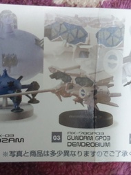 高達 Gundam MFS RX78 GP03D Dendrobium GP03 Mini figure selection plus 10 +10 plus10 MF 樽蓋 Figure 小型公仔 