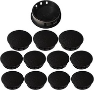 TropicAqua Plant Spacer Kit, Black Plant Spacer Compatible with Aerogarden Spacers Plant Deck Opening for Indoor Hydroponic Growing Systems (Pack of 12)
