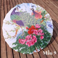 (CÓ SẴN) Ô Dù Cổ Trang Trung Quốc Phong Cách Cổ Điển Dù Lụa Trang Trí Nhật Bản - TẶNG KÈM TÚI Ô