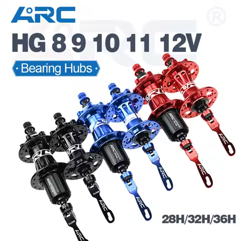 ARC MTB Hub NBK 4 Sealed Bearing Hub 28 / 32 / 36 Holes Mountain Bike Hub Disc Brake Aluminum Alloy 
