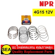 NPR แหวนลูกสูบ 4G15 12V / MITSUBISHI (1 เซต)