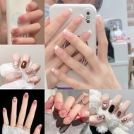 Press On Nails False Nails + Glue False Nails Bridal False Nails Press On Nails Handmade