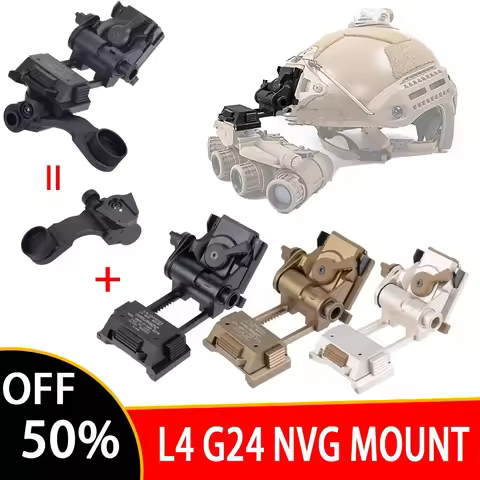 Tactical Metal Wilcox L4g24 L4 G24 NVG Mount For PVS15 PVS18 GPNVG18 Night Vision Goggles Fast OPS H