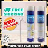 Vira PU Foam Spray Tutup Lubang Polyurethane Foam Spray Tutup Lubang Dinding Foam Filler Expanding F