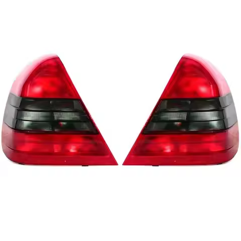 Left Right Rear Brake Light Grey Taillight For Mercedes Benz W202 C230 1994-2004 Car