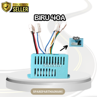 SMA5 || Receiver + Remote Control Biru 40a Kabel 5pin (modul PCB) mobil mainan akiplikoPMBUnikid