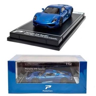 PosterCars 1:64 Porsche 918 Spyder Blue (Sealed New)