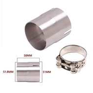 52 Exhaust Pipe Adapter 62 Conversion Head Exhaust585464Mm 51mm to 56 Motorcycle Adapter VJBN