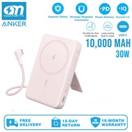 Anker Zolo A1685 Magnetic Power Bank 10000mAh Wireless Portable Charger with 30W Max Fast Charging B