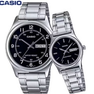 [2YEARS WARRANTY] Casio Couple Watch Men Watches Ladies Watches MTP-V006D-1B2 & LTP-V006D-1B2 ANALOG