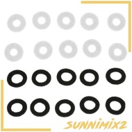 [Sunnimix2] Pack Of 10 Brass Instrument Trumpet Replacement Wool Felt Washers DIY 17mm