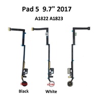 Pad5 Pad 5th Gen / Pad 9.7" 2017 ( A1822 A1823 ) Menu Home Button Fingerprint Key Flex Cable Ribbon 