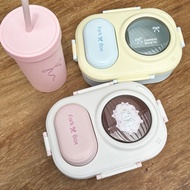 Mocorie - Coquette Ribbon Lunch Box Pink Coquette Lunch Box Cute Coquette Ribbon Lunch Box Pink Ribb