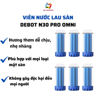 Viên nước lau sàn dành cho robot hút bụi Debot Eco_vacs N30 Pro Omni