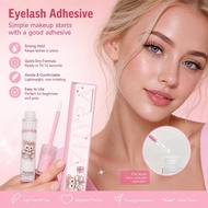 False Eyelash Glue Silicone Brush Head Long Lasting Strong Bond Clear Gentle Eyelash Adhesive N5q8