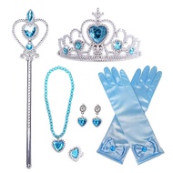 [SG Stock] Kids Crown Magic Wand/Princess Crown Set /Frozen Elsa Crown Headband Costume Accessories