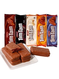 NomNomBox Australia Import TimTam Arnott's Black Chocolate Sandwich Original Flavor Biscuits Casual 