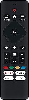 URMT26CND002 135439b0002 Replace Voice Search Remote Control fit for Philips 7000 Series 4K Ultra HD